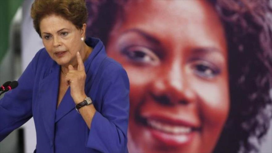 La presidenta de Brasil, Dilma Rousseff