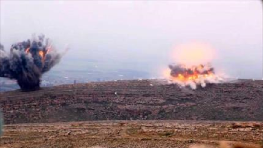 Ataques aéreos de la denominada coalición en norte de Mosul