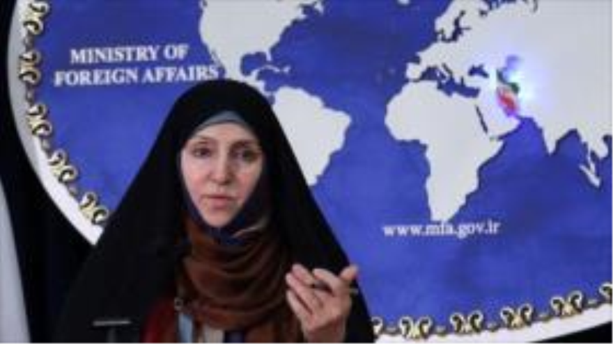 Marzie Afjam, portavoz de la Cancillería iraní