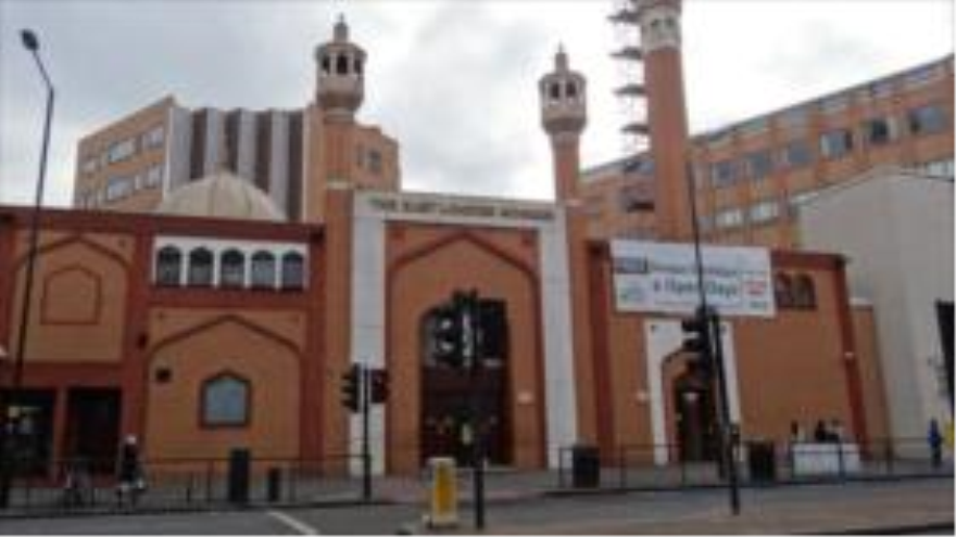 Una mezquita en Londres, capital británica
