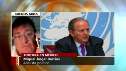 ‘Aumento de torturas en México se debe al narcotráfico’