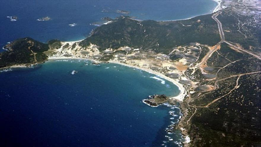 La bahía de Cam Ranh, a unos 230 kilómetros al noreste de Ho Chi Minh (antigua Saigón)