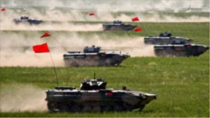 Vehículos blindados del Ejército de Liberación Popular de China