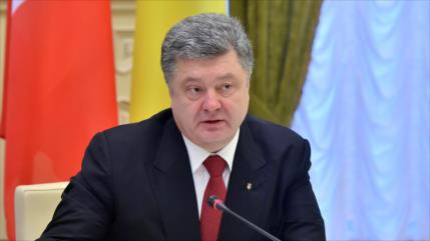 Poroshenko urge creación de zona desmilitarizada en Donbás