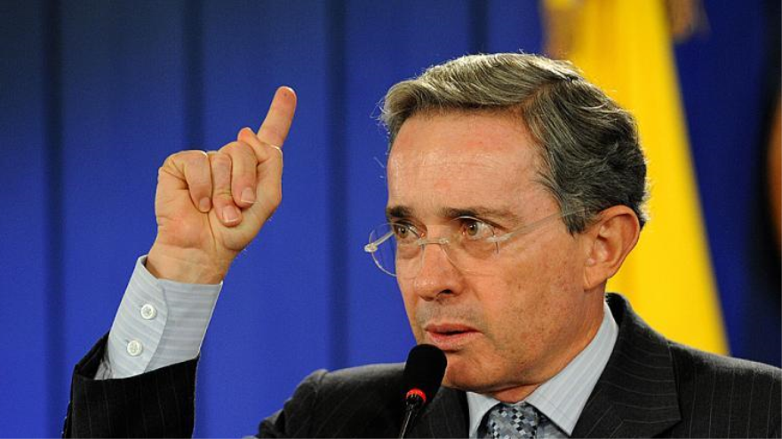 Expresidente de Colombia Álvaro Uribe