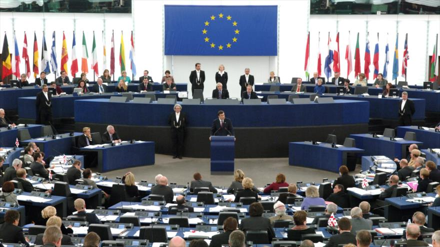 Sesión del Parlamento de la Unión Europea