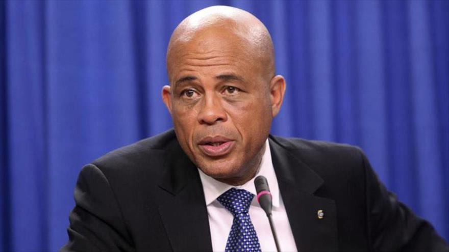 El presidente de Haití, Michel Martelly