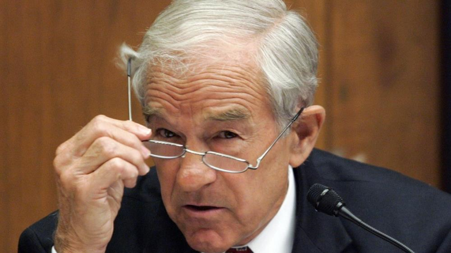 El excongresista de EE.UU., Ron Paul
