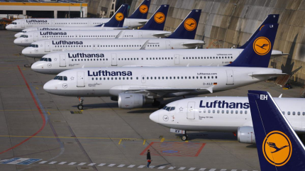 Cancelados 750 vuelos de Lufthansa por huelga de pilotos