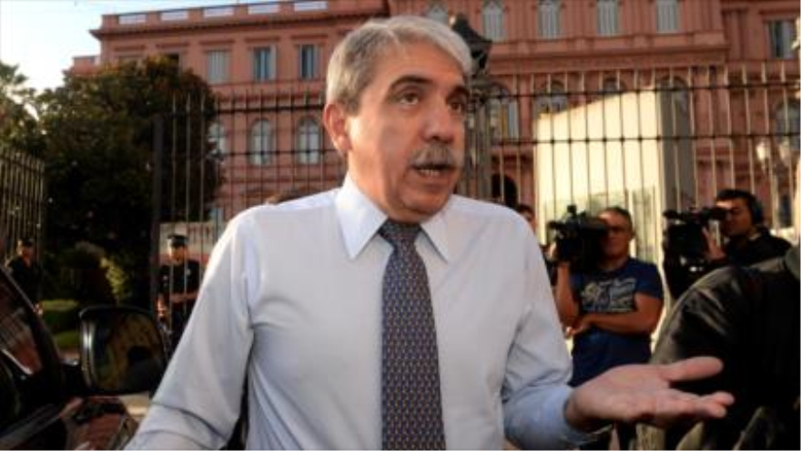 El jefe de Gabinete argentino, Aníbal Fernández