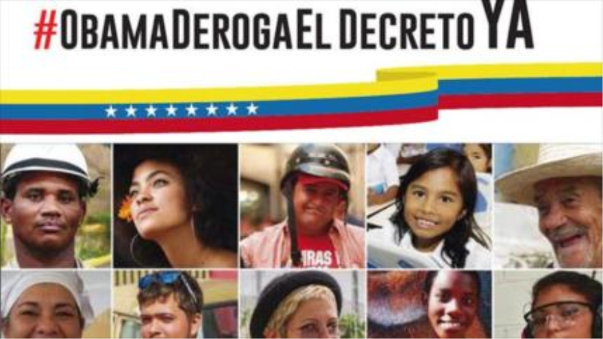 Campaña mundial denominada #ObamaDerogaElDecretoYa