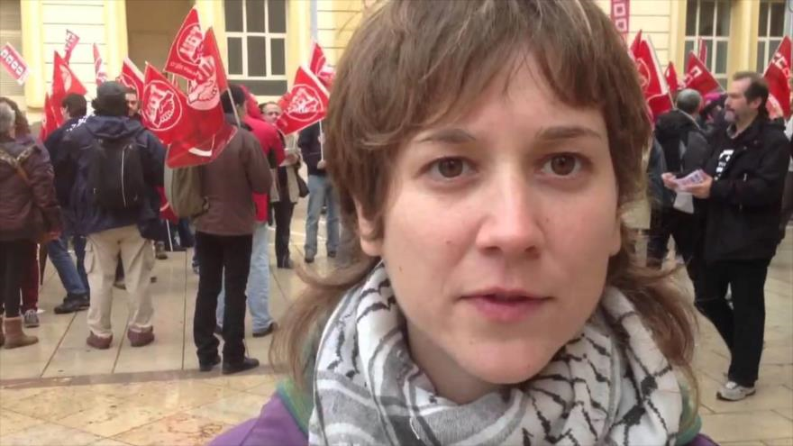 La eurodiputada de Izquierda Unida Marina Albiol