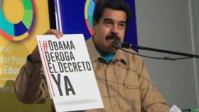 Maduro agradece respaldo a tuitazo mundial contra decreto de Obama