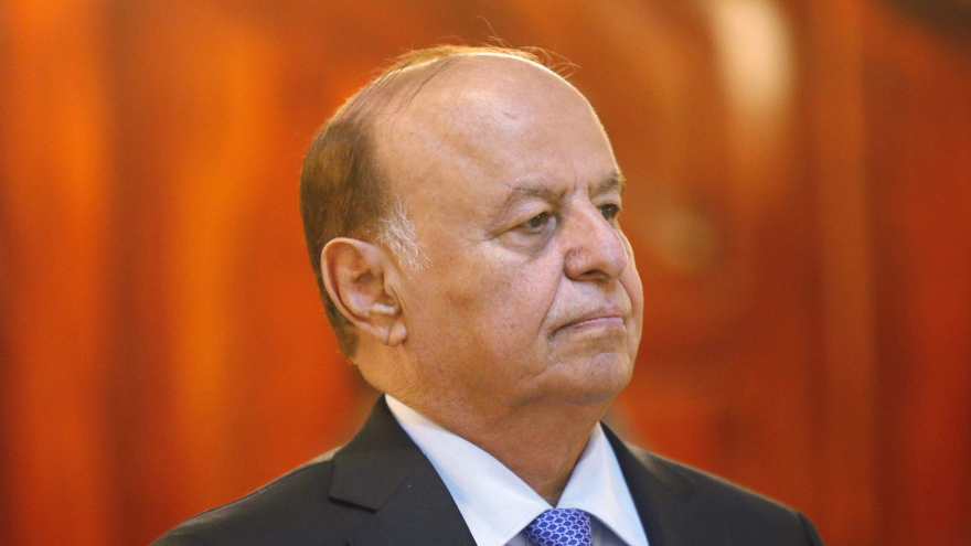 Expresidente fugitivo de Yemen, Abdu Rabu Mansur Hadi