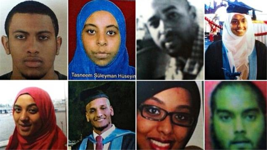 Ocho de los nueve estudiantes británicos que han viajado a Siria para unirse al EIIL