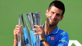 Djokovic gana Másters 1000 de Indian Wells tras vencer a Fededer