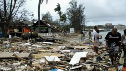 Vanuatu reduce a 11 muertos balance provisional del ciclón de Pam