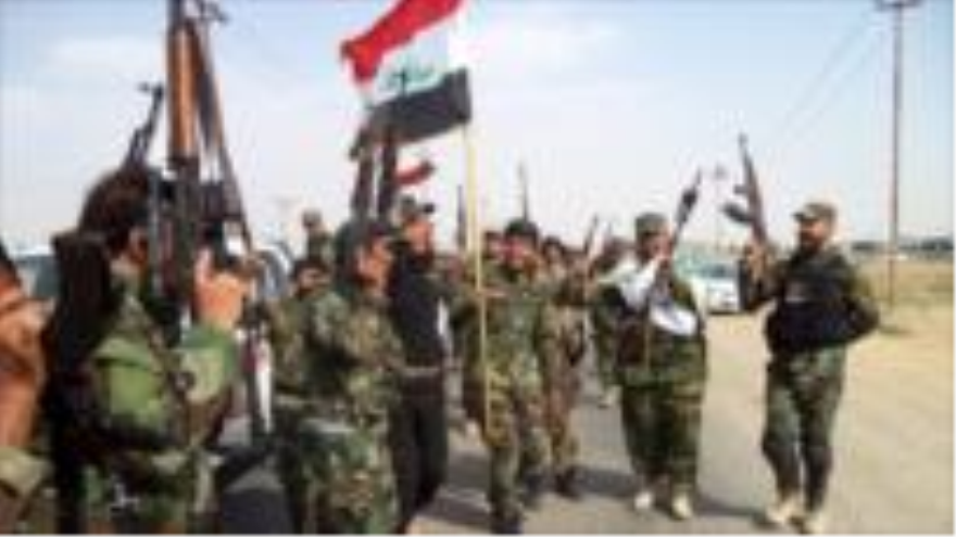 Fuerzas iraquíes celebran sus avances ante los terroristas del EIIL