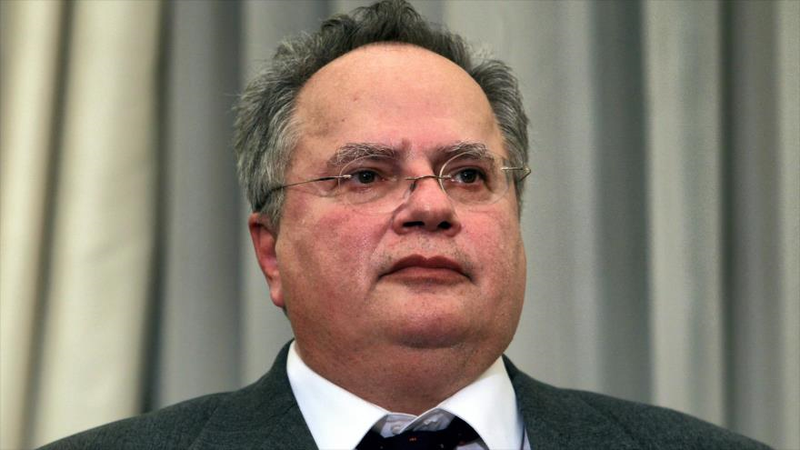 El ministro griego de Asuntos Exteriores, Nikos Kotzias