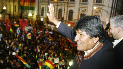 Morales destaca apoyo internacional al reclamo boliviano al Pacífico