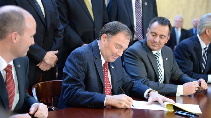 El gobernador del estado de Utah, el republicano Gary Herbert