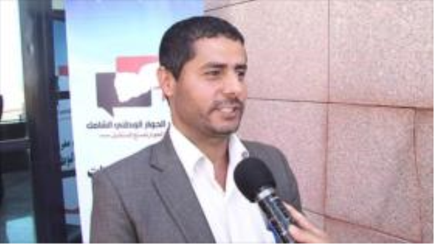 Mohamad al-Bajiti, miembro del Consejo Político del movimiento popular yemení Ansarolá 