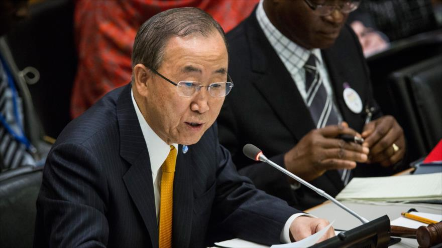 Ban Ki-moon, secretario general de la Organización de las Naciones Unidas (ONU) 
