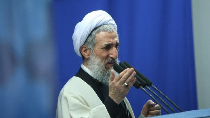 El imam del rezo de este viernes en Teherán, capital iraní, el hoyatolislam Kazem Sediqi