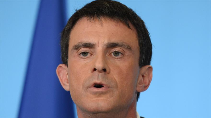 El primer ministro francés, Manuel Valls