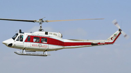 Tres muertos al estrellarse un helicóptero en el norte de Teherán