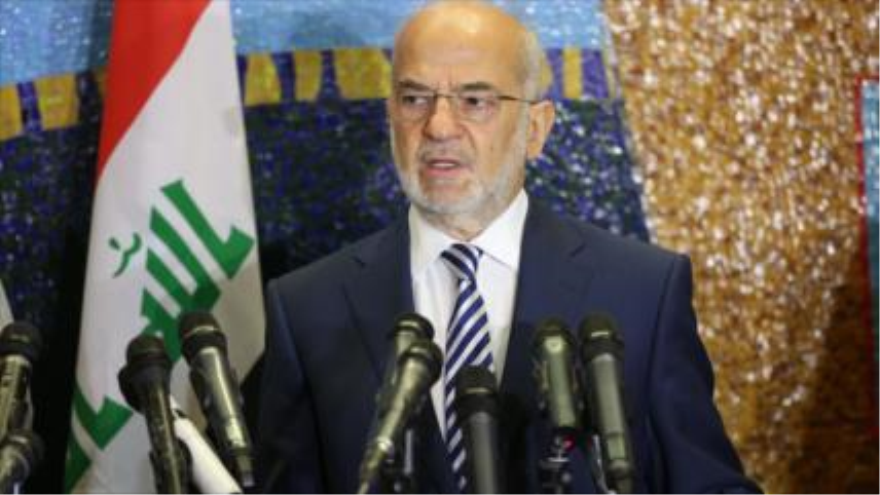 El canciller iraquí, Ibrahim al-Yafari