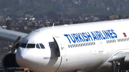 Avión turco realiza aterrizaje de emergencia por amenaza de bomba 