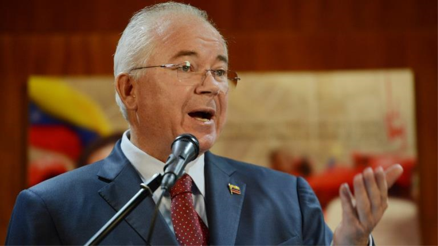 El embajador de Venezuela ante la ONU, Rafael Ramírez 