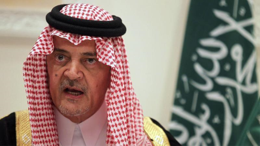 El ministro saudí de Asuntos Exteriores, Saud al-Faisal
