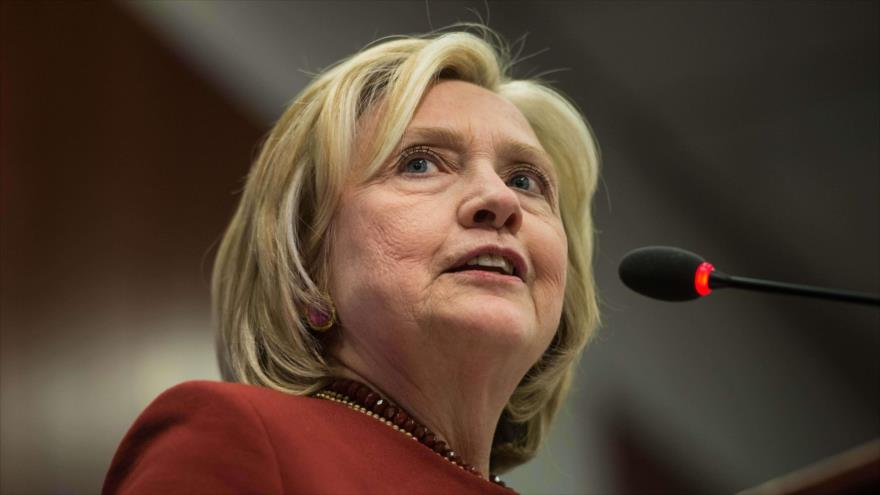 La exsecretaria de Estado estadounidense Hillary Clinton