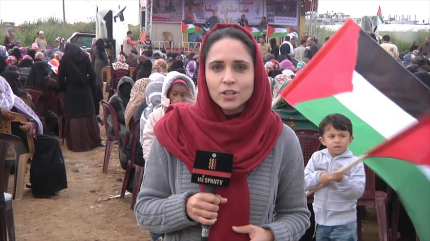 Isabel Pérez, corresponsal de HispanTV en la Franja de Gaza