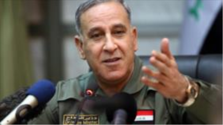 El ministro de Defensa iraquí, Jaled al-Obeidi