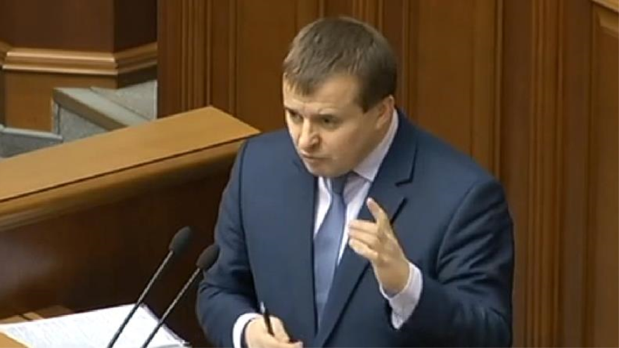 El ministro ucraniano de Energía, Volodymir Damchiin