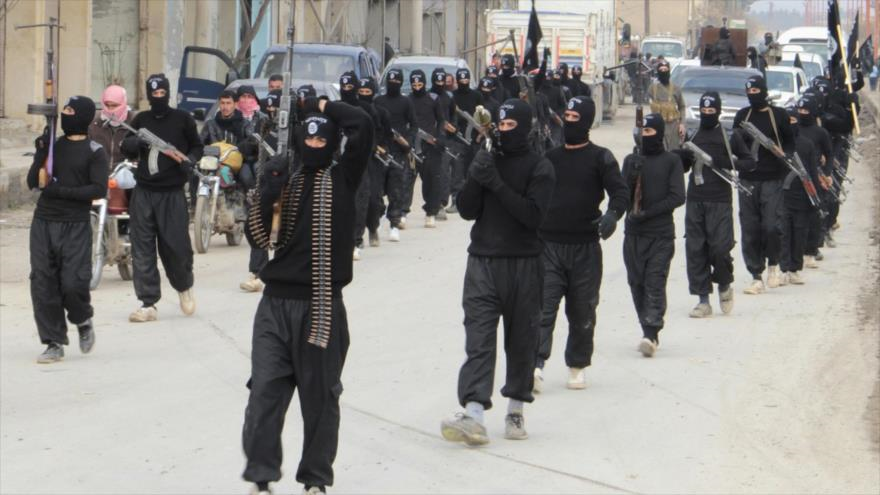 El grupo terrorista EIIL (Daesh, en árabe)
