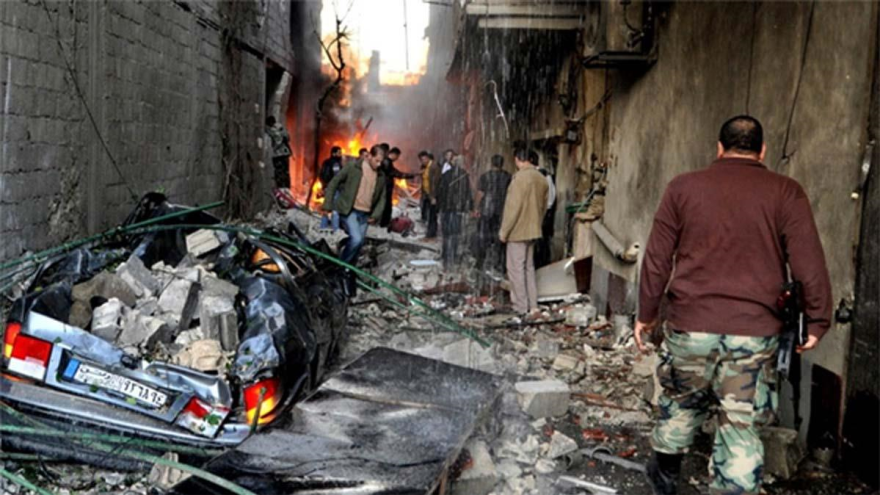 El campamento de refugiados palestinos Al-Yarmuk