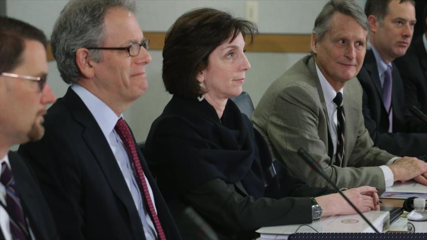Roberta Jacobson, la subsecretaria de Estado adjunta para Latinoamérica, durante una reunión de diálogos bilaterales EE.UU-Cuba