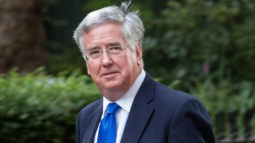 Michael Fallon, el Secretario de Defensa británico