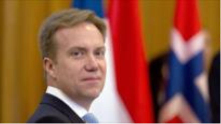El ministro noruego de Asuntos Exteriores, Borge Brende