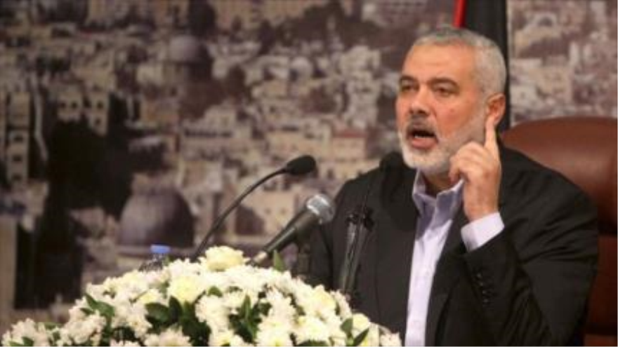 Ismail Hanie, subjefe de la dirección política del Movimiento de Resistencia Islámica Palestina (HAMAS)