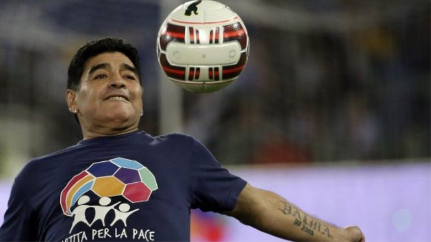 El exfutbolista argentino Diego Maradona