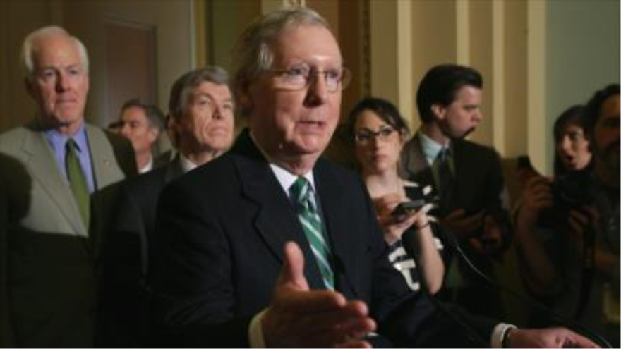 El líder de la mayoría republicana del Senado de EE.UU., Mitch McConnell