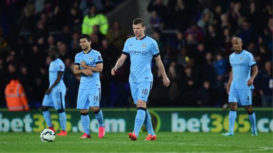 Manchester City pierde contra Crystal Palace (2-1). 6 de abril de 2015