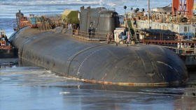 Submarino nuclear ruso se ha incendiado en un astillero naval