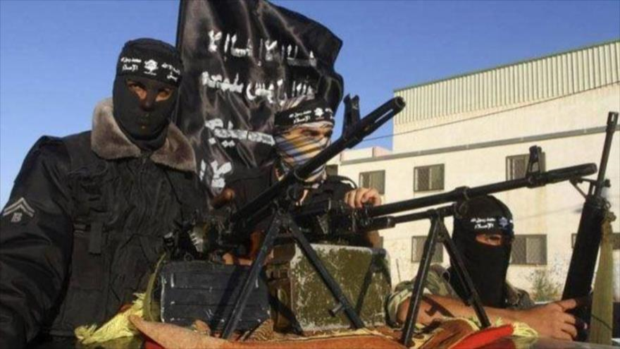 Los elementos del grupo terrorista Yaish al-Islam
