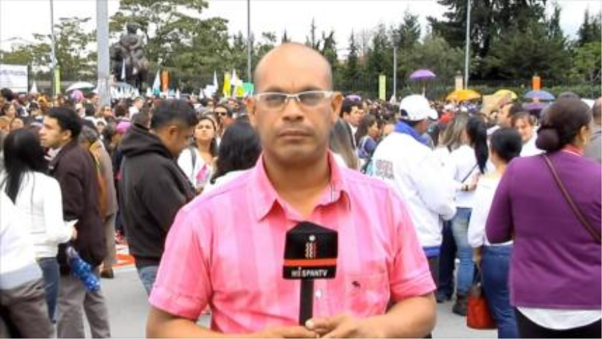 Colombianos marchan por la paz en Día de Solidaridad con Víctimas